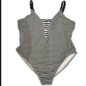 Time‎ and Tru One Piece  Swimsuit / Bathing Suit.